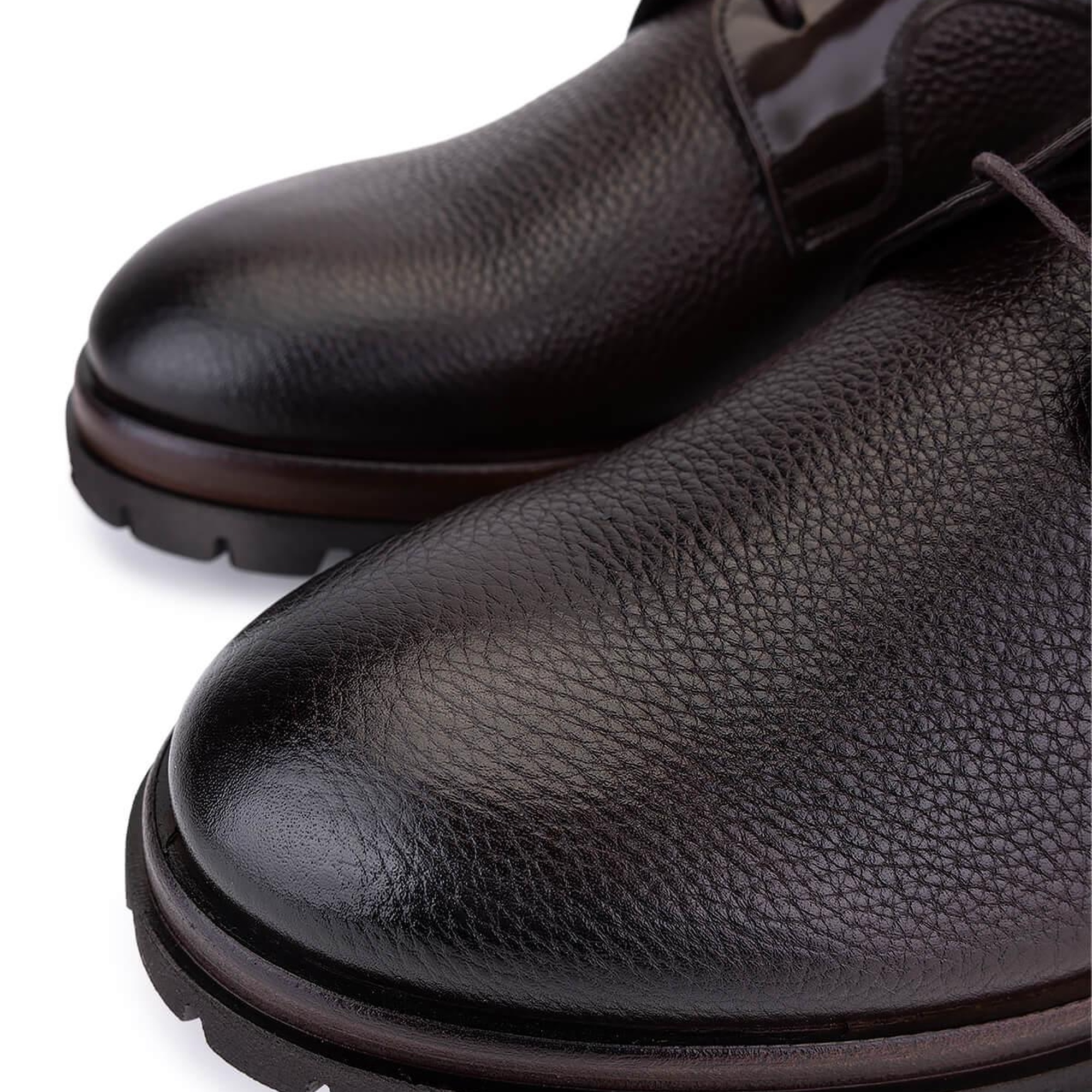 Tamer Tanca Erkek Hakiki Deri Kahverengi Klasik Ayakkabı