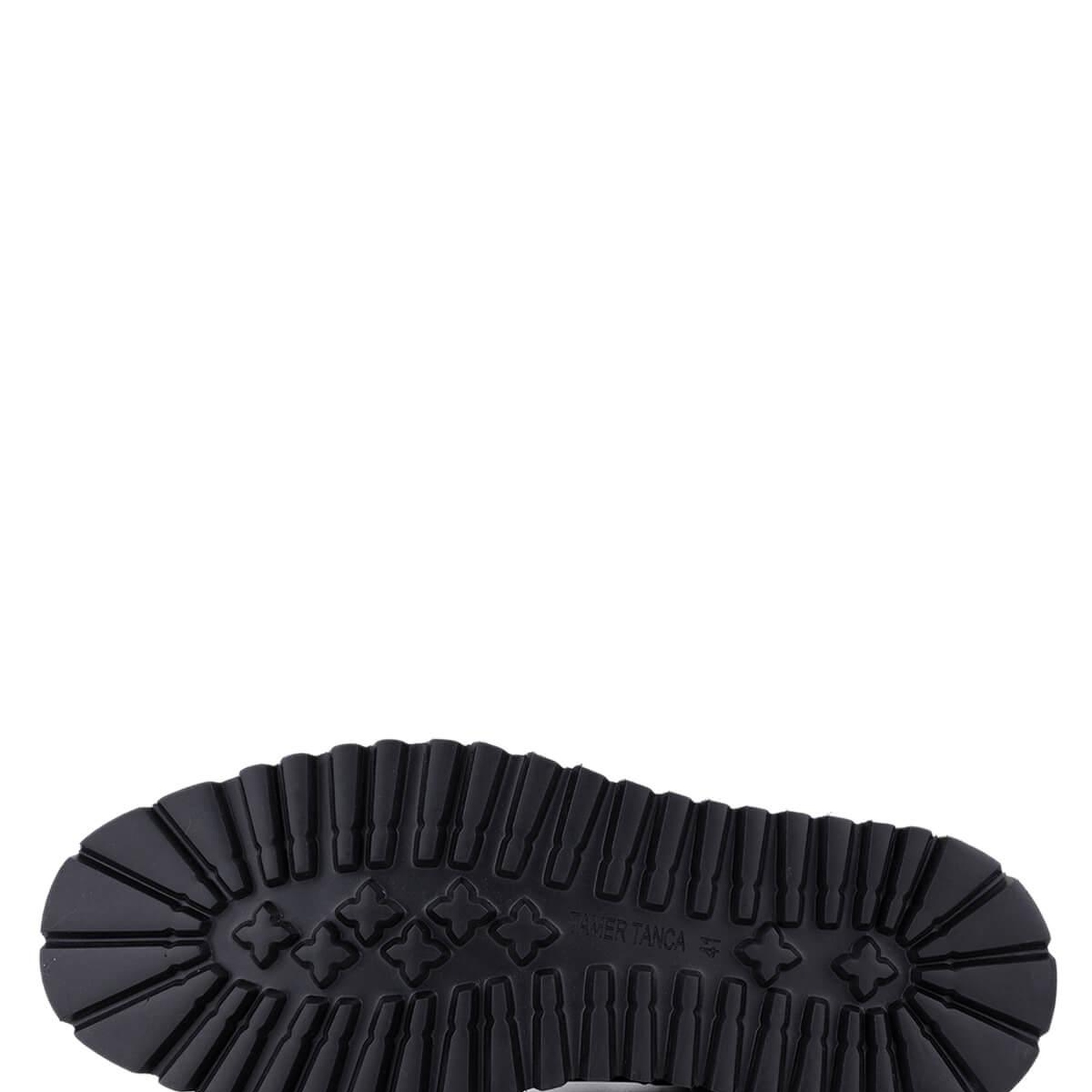 Tamer Tanca Erkek Hakiki Deri Siyah Casual Bot