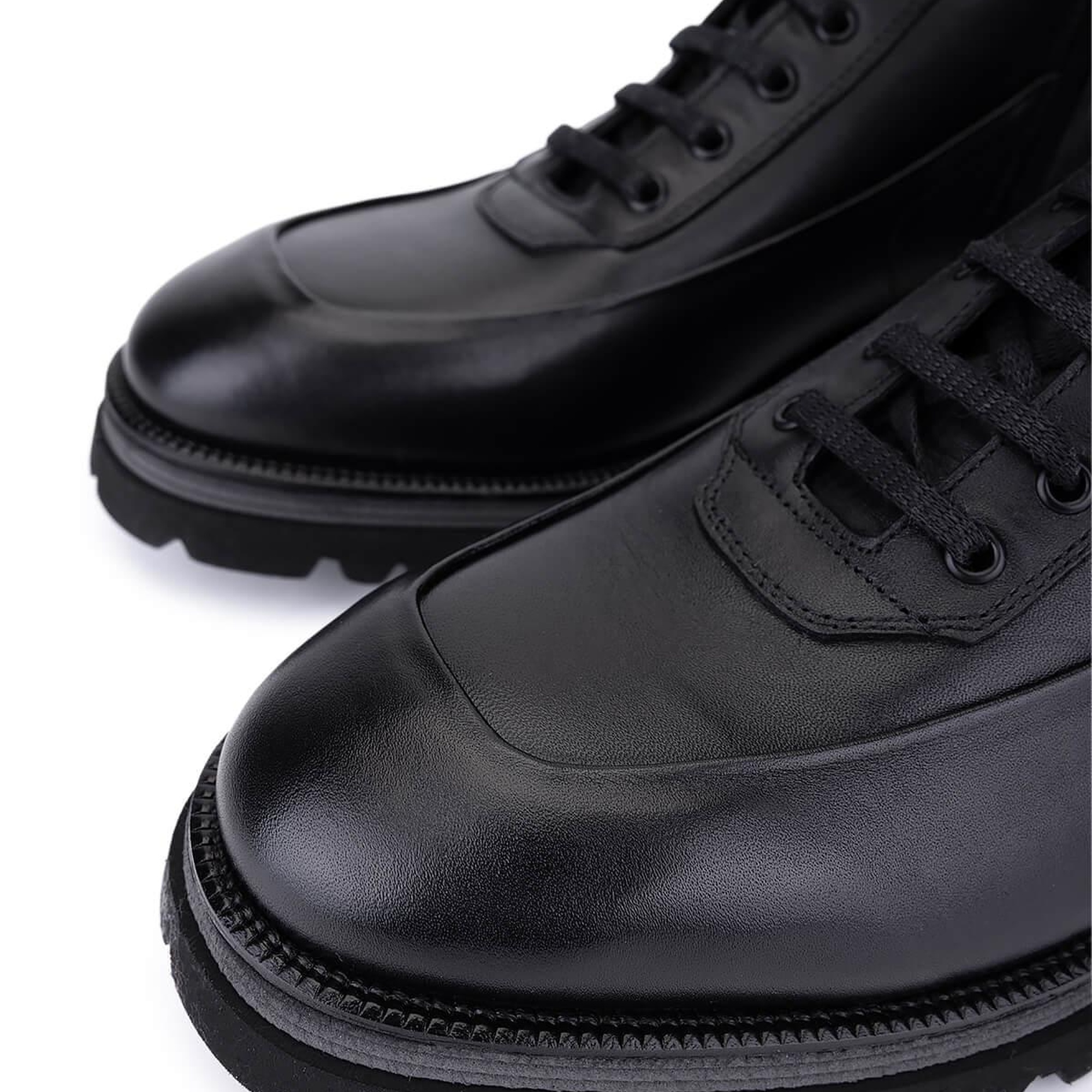 Tamer Tanca Erkek Hakiki Deri Siyah Casual Bot