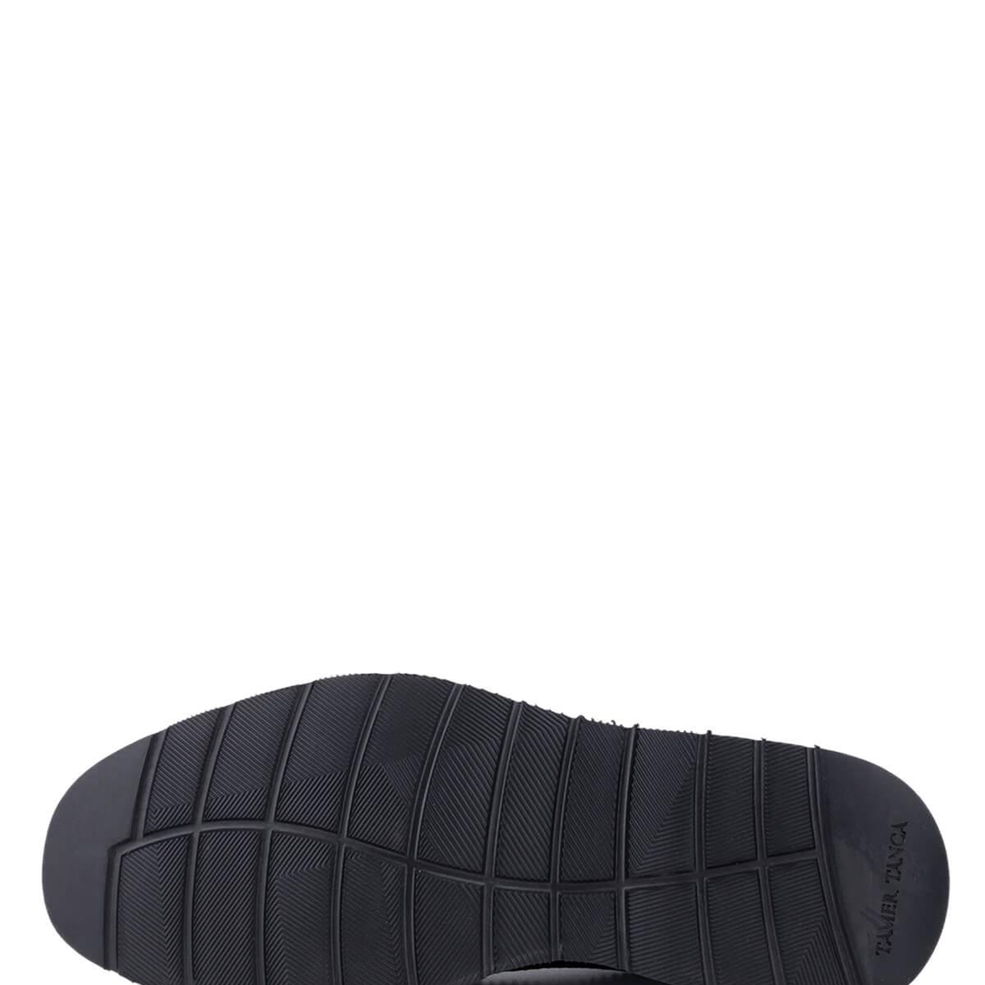 Tamer Tanca Erkek Hakiki Deri Siyah Casual Ayakkabı