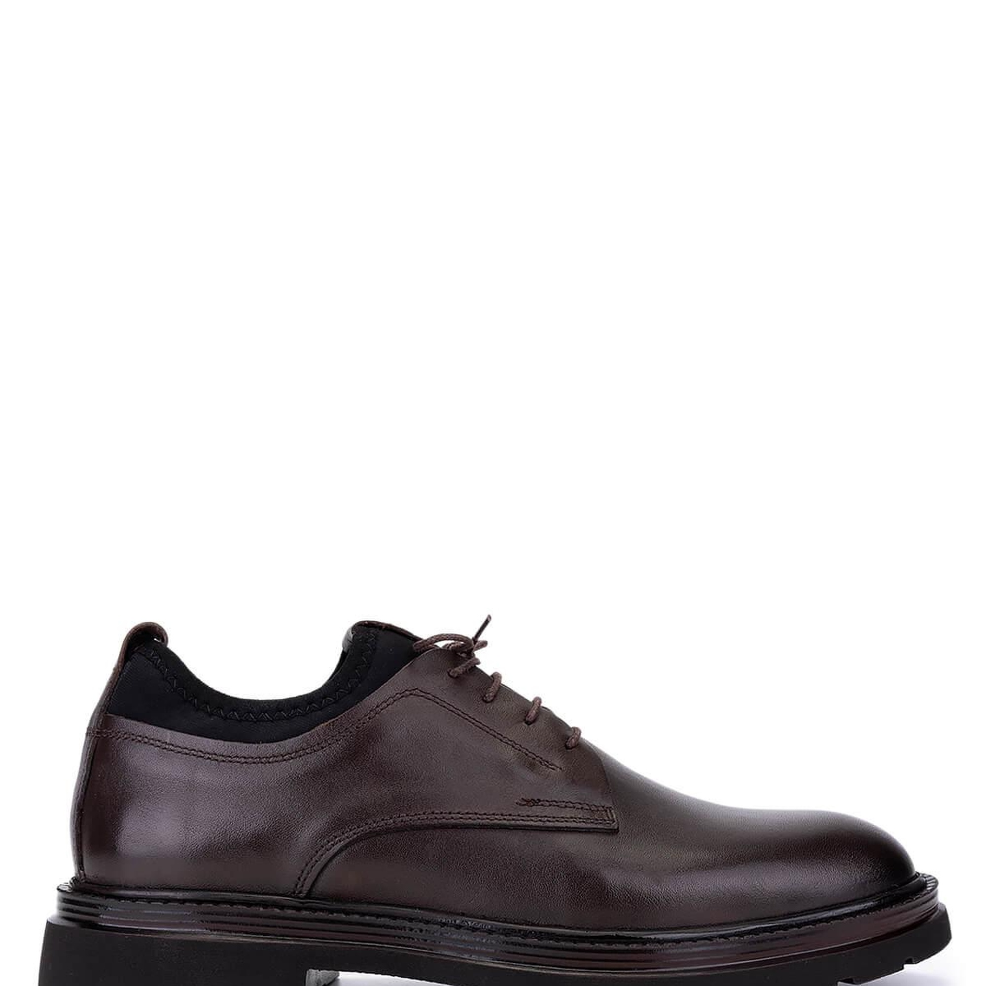 Tamer Tanca Erkek Hakiki Deri Kahverengi Casual Ayakkabı