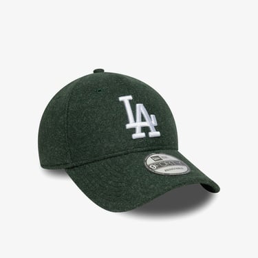  New Era 9Forty LA Dodgers Melton Wool Unisex Yeşil Şapka