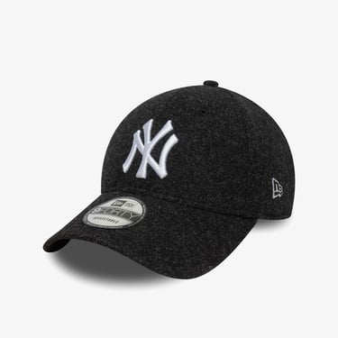  New Era 9Forty New York Yankees Melton Wool Unisex Siyah Şapka