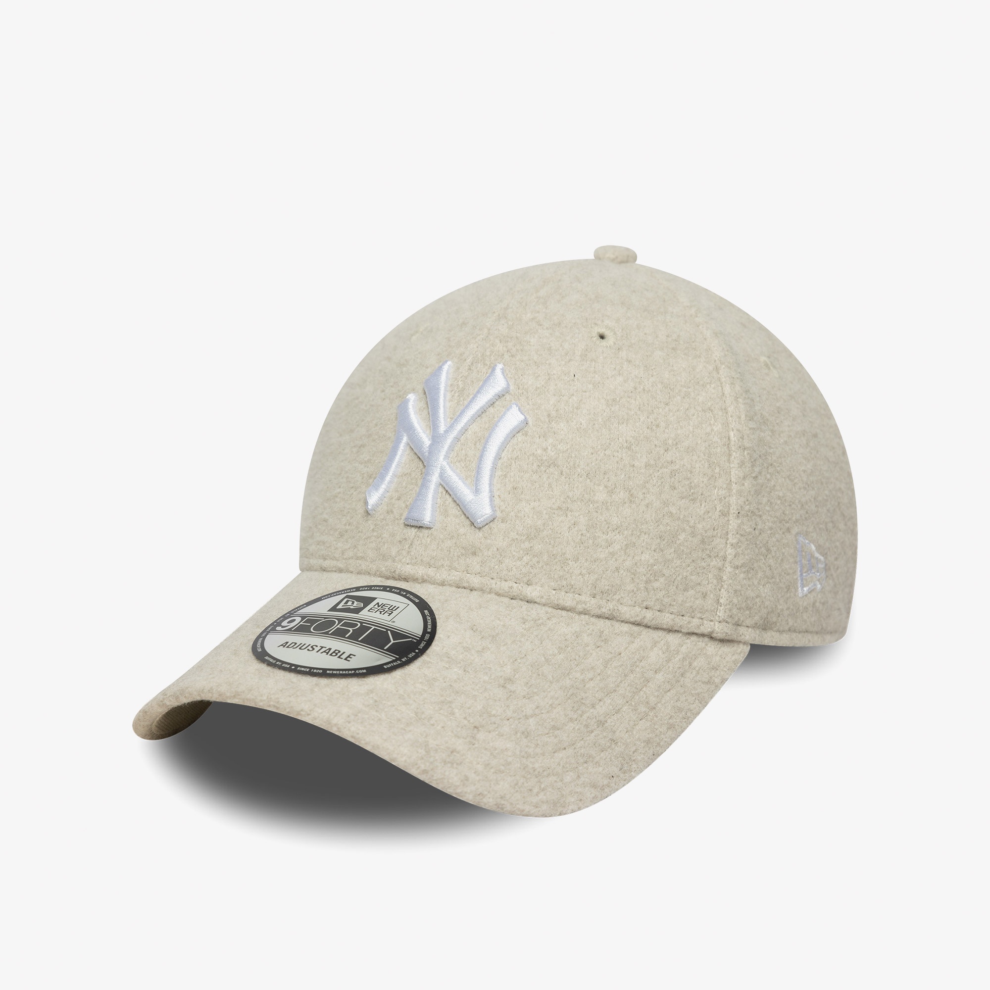 New Era 9Forty New York Yankees Melton Wool Unisex Bej Şapka