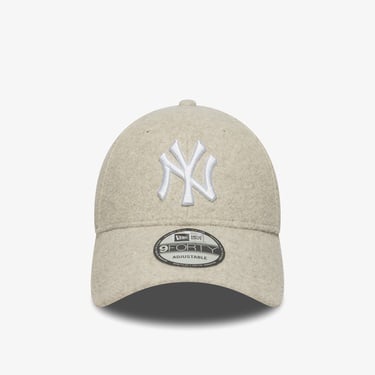  New Era 9Forty New York Yankees Melton Wool Unisex Bej Şapka