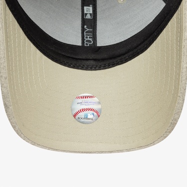  New Era 9Forty New York Yankees Melton Wool Unisex Bej Şapka