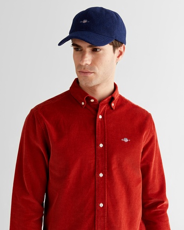  GANT Erkek Kırmızı Regular Fit Düğmeli Gömlek