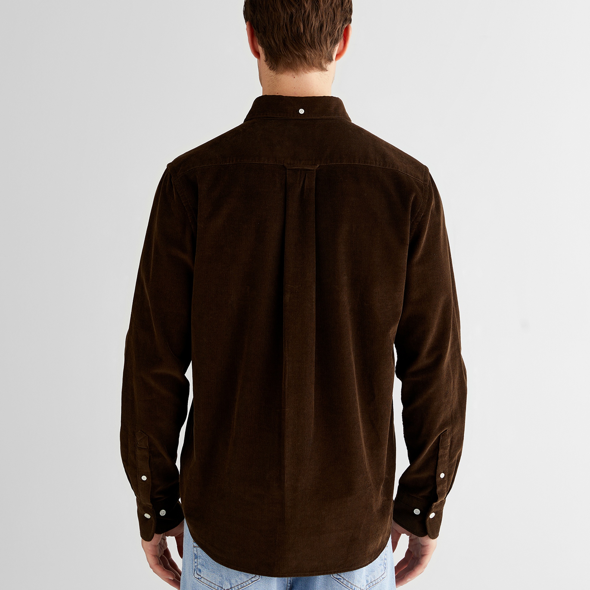 GANT Erkek Kahverengi Regular Fit Düğmeli Gömlek