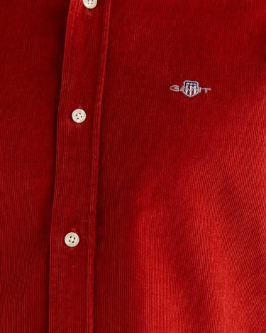  GANT Erkek Kırmızı Regular Fit Düğmeli Gömlek