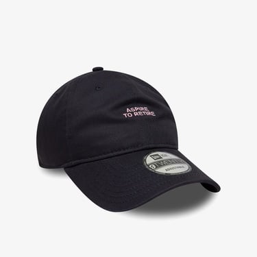  New Era Slogan Aspire To Retire 9Twenty Unisex Lacivert Şapka