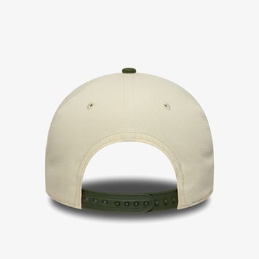  New Era LA Dodgers MLB World Series Patch Unisex Krem Şapka