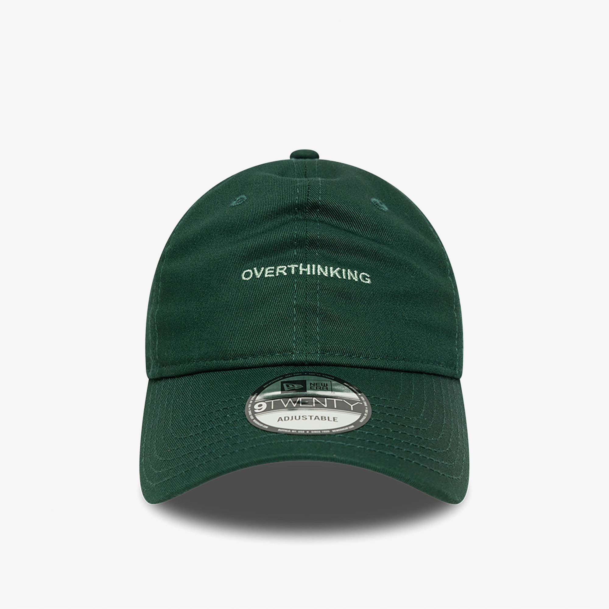 New Era Overthinking Slogan 9Twenty Unisex Yeşil Şapka