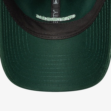 New Era Overthinking Slogan 9Twenty Unisex Yeşil Şapka