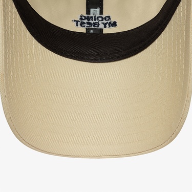  New Era Doing My Best Slogan 9Twenty Unisex Bej Şapka