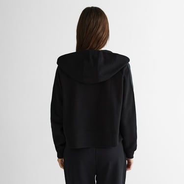  GANT Kadın Siyah Fermuarlı Kapüşonlu Sweatshirt