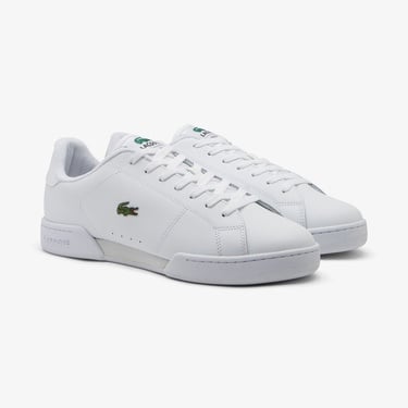  Lacoste Carnaby Cup Erkek Beyaz Sneaker