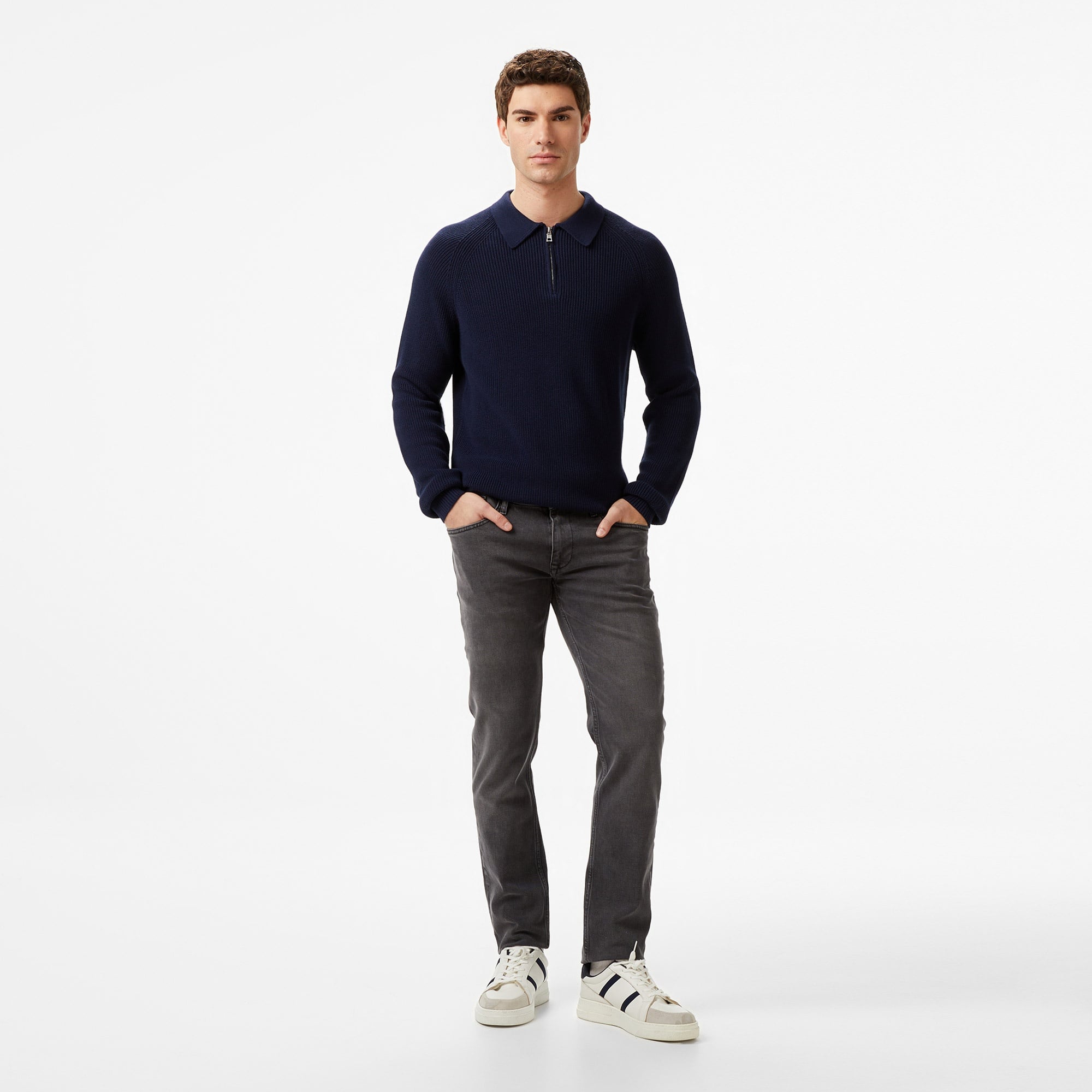 Nautica Erkek Lacivert Classic Fit Kazak