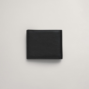  GANT Erkek Siyah Deri Logolu Cüzdan