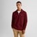 GANT Erkek Bordo Regular Fit Yarım Fermuarlı Sweatshirt