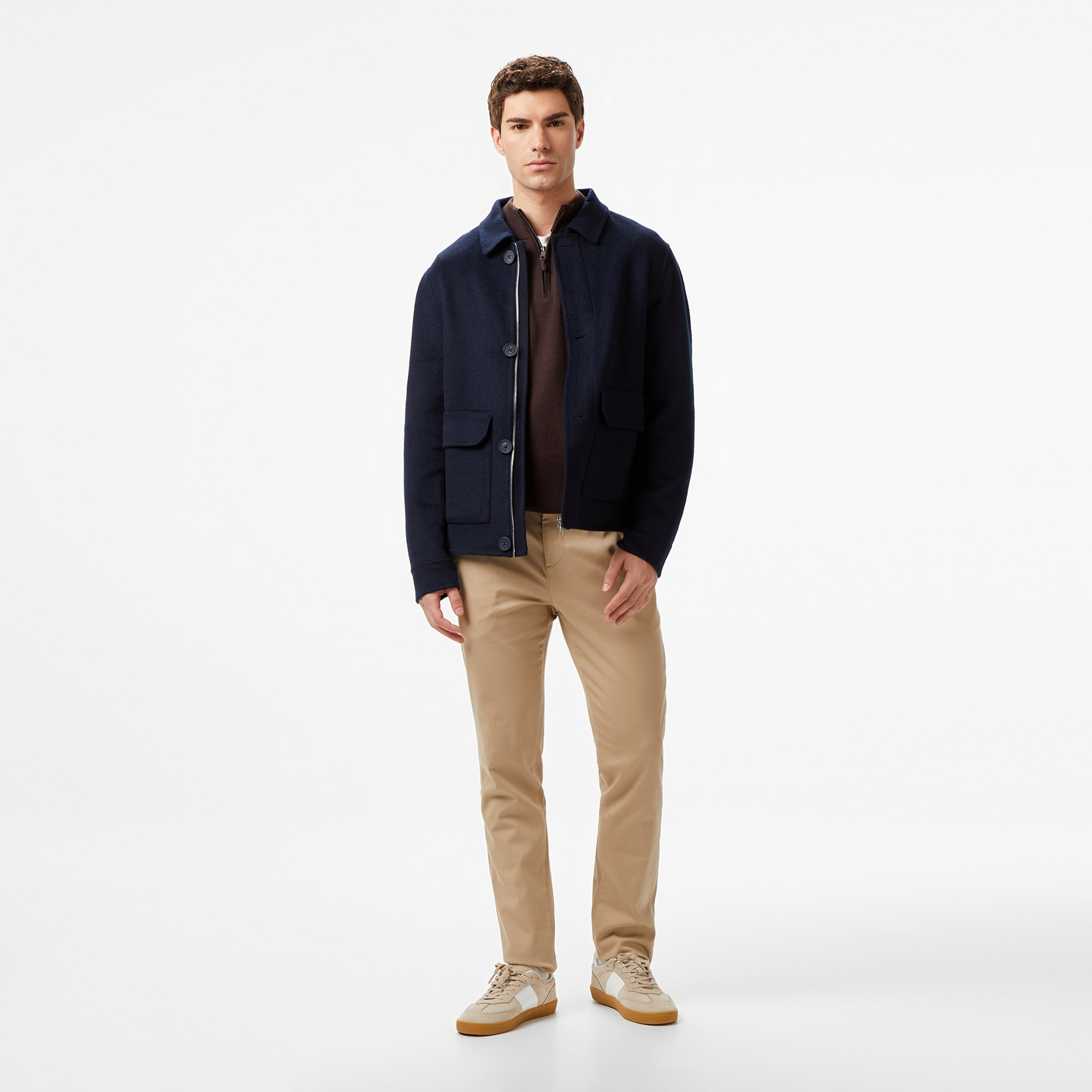 Nautica Erkek Lacivert Regular Fit Mont