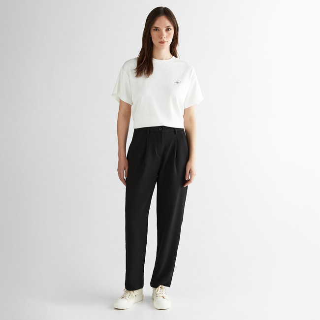  GANT Kadın Siyah Carrot Fit Pantolon