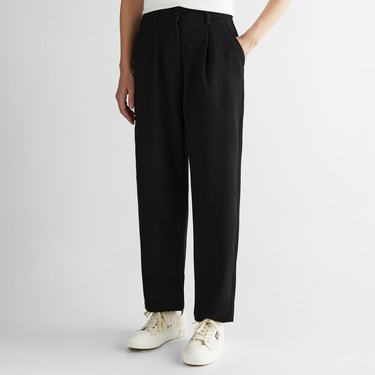  GANT Kadın Siyah Carrot Fit Pantolon