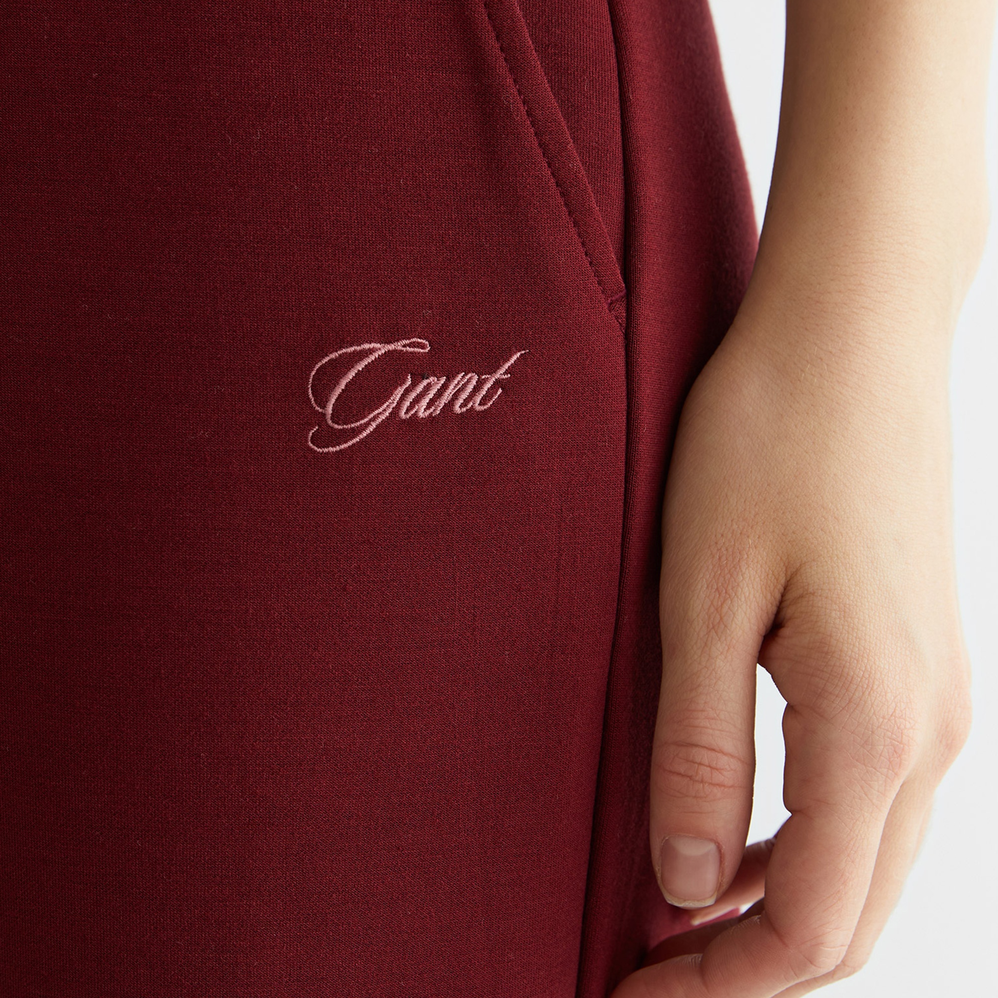 GANT Kadın Bordo Regular Fit Eşofman Altı