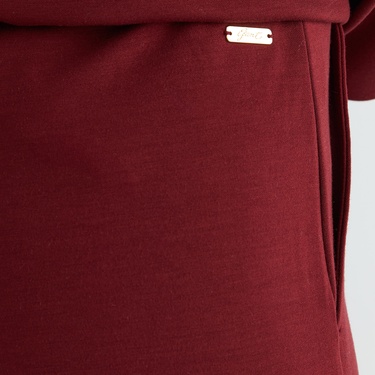  GANT Kadın Bordo Regular Fit Eşofman Altı