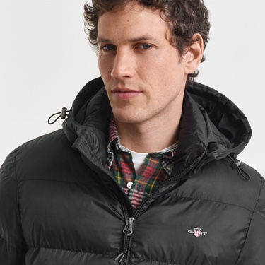  GANT Erkek Siyah Regular Fit Active Cloud Mont