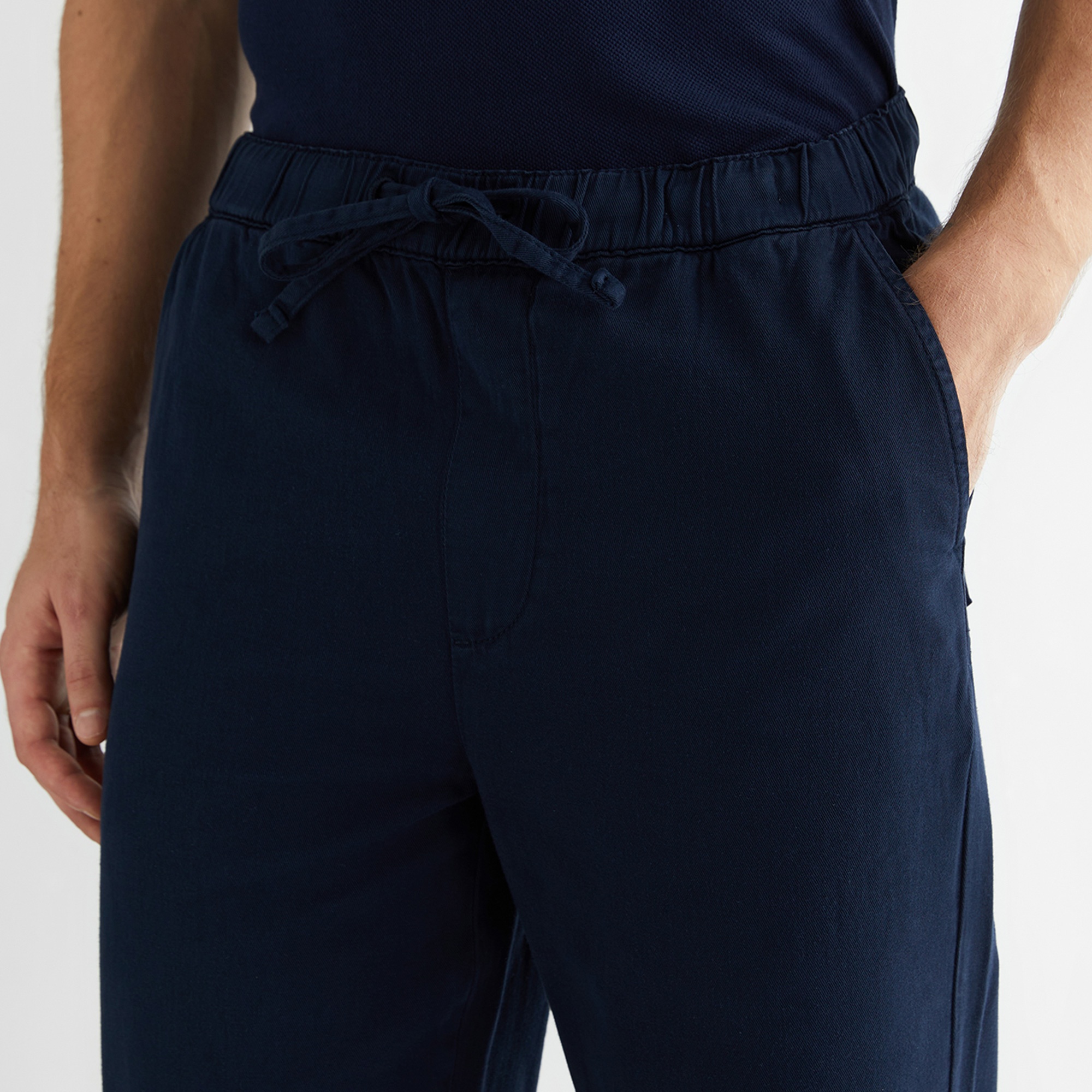 GANT Erkek Lacivert Standart Fit Pantolon