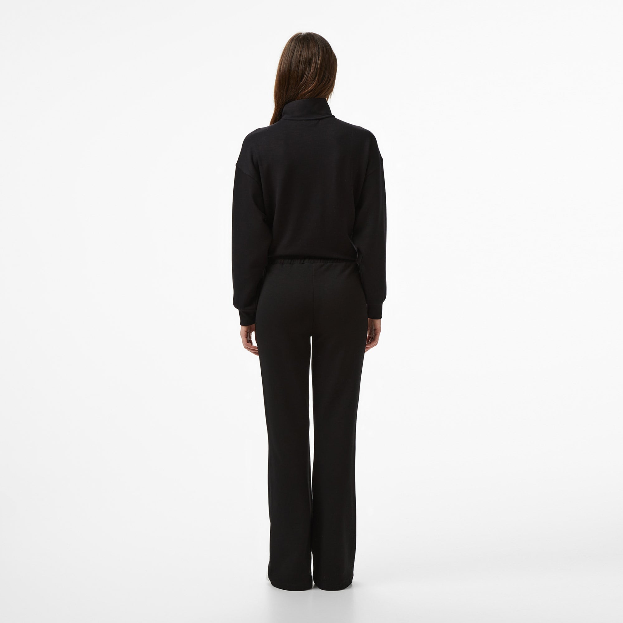 Nautica Kadın Siyah Regular Fit Eşofman Altı