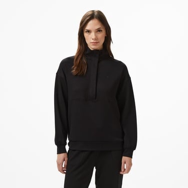  Nautica Kadın Siyah Regular Fit Sweatshirt