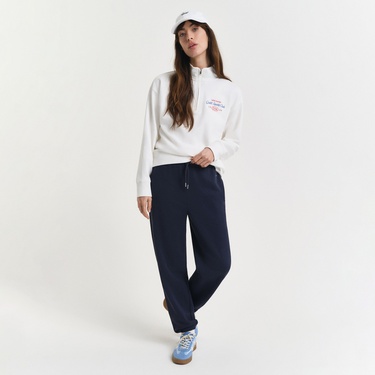  GANT Kadın Lacivert Regular Fit Eşofman Altı