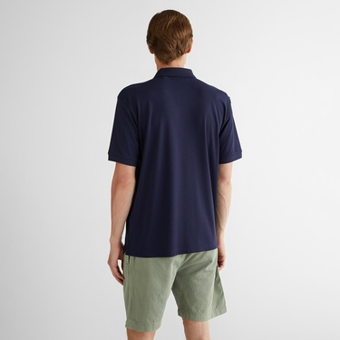  GANT Erkek Lacivert Relaxed Fit Polo