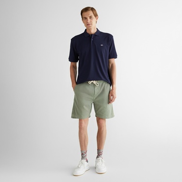  GANT Erkek Lacivert Relaxed Fit Polo