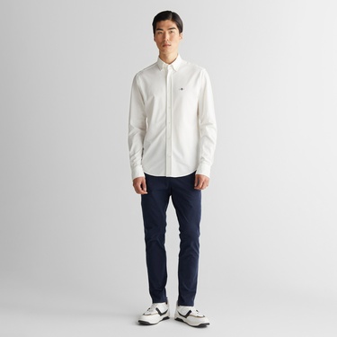  GANT Erkek Krem Regular Fit Gömlek Yaka Gömlek