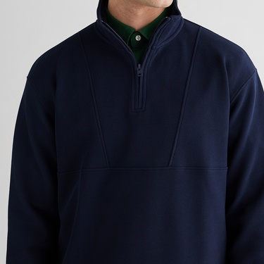  GANT Erkek Lacivert Relaxed Fit Kapüşonlu Sweatshirt