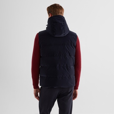  GANT Erkek Lacivert Kapüşonlu Yelek