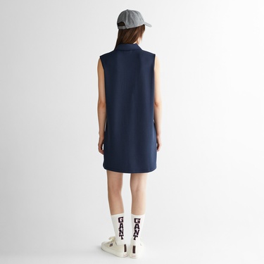  GANT Kadın Lacivert Logolu Elbise