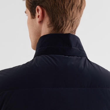  GANT Erkek Lacivert Kapüşonlu Yelek