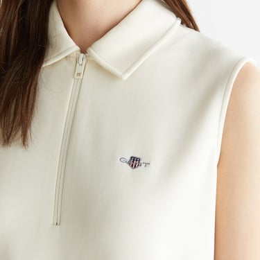  GANT Kadın Krem Logolu Elbise