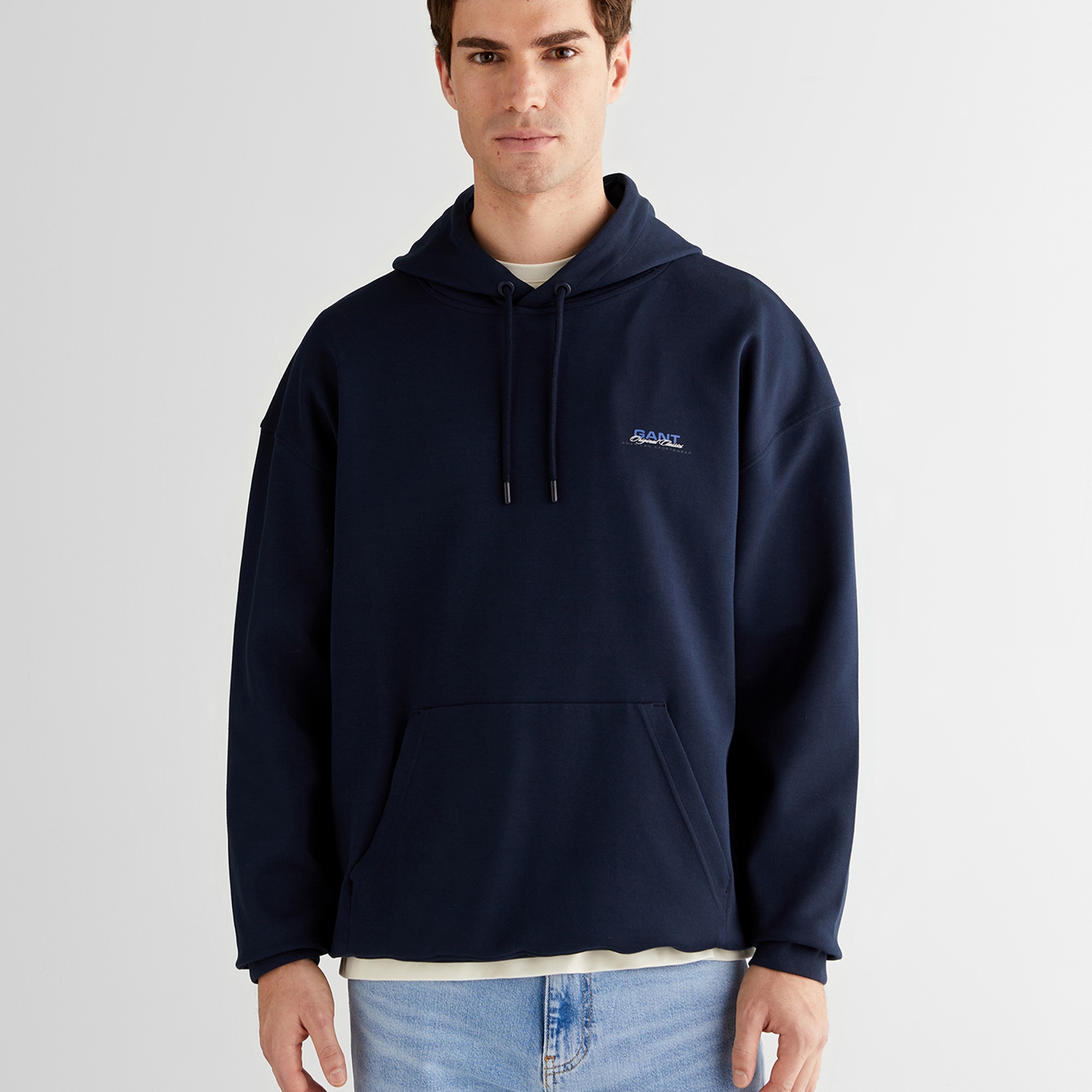 GANT Erkek Lacivert Sweatshirt