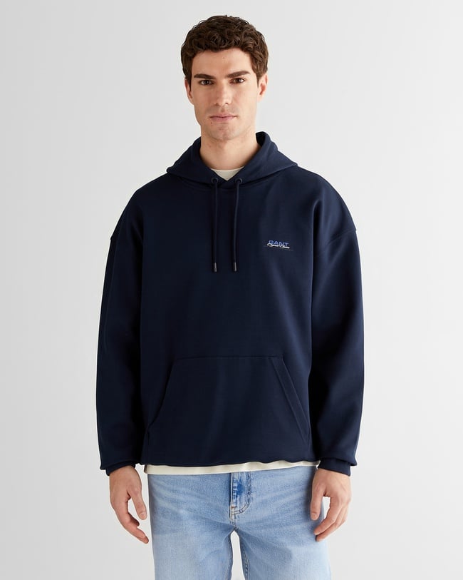  GANT Erkek Lacivert Sweatshirt