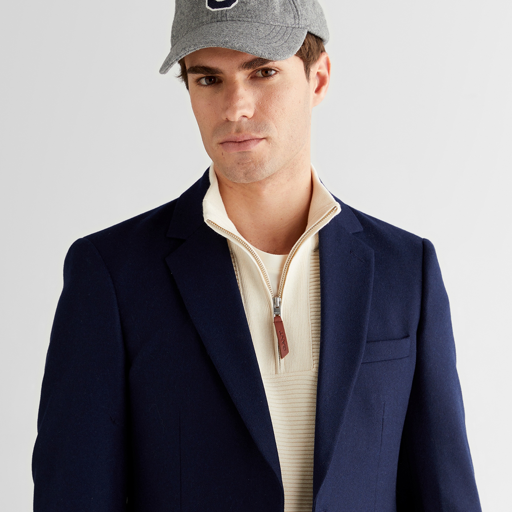 GANT Erkek Lacivert Slim Fit  Ceket