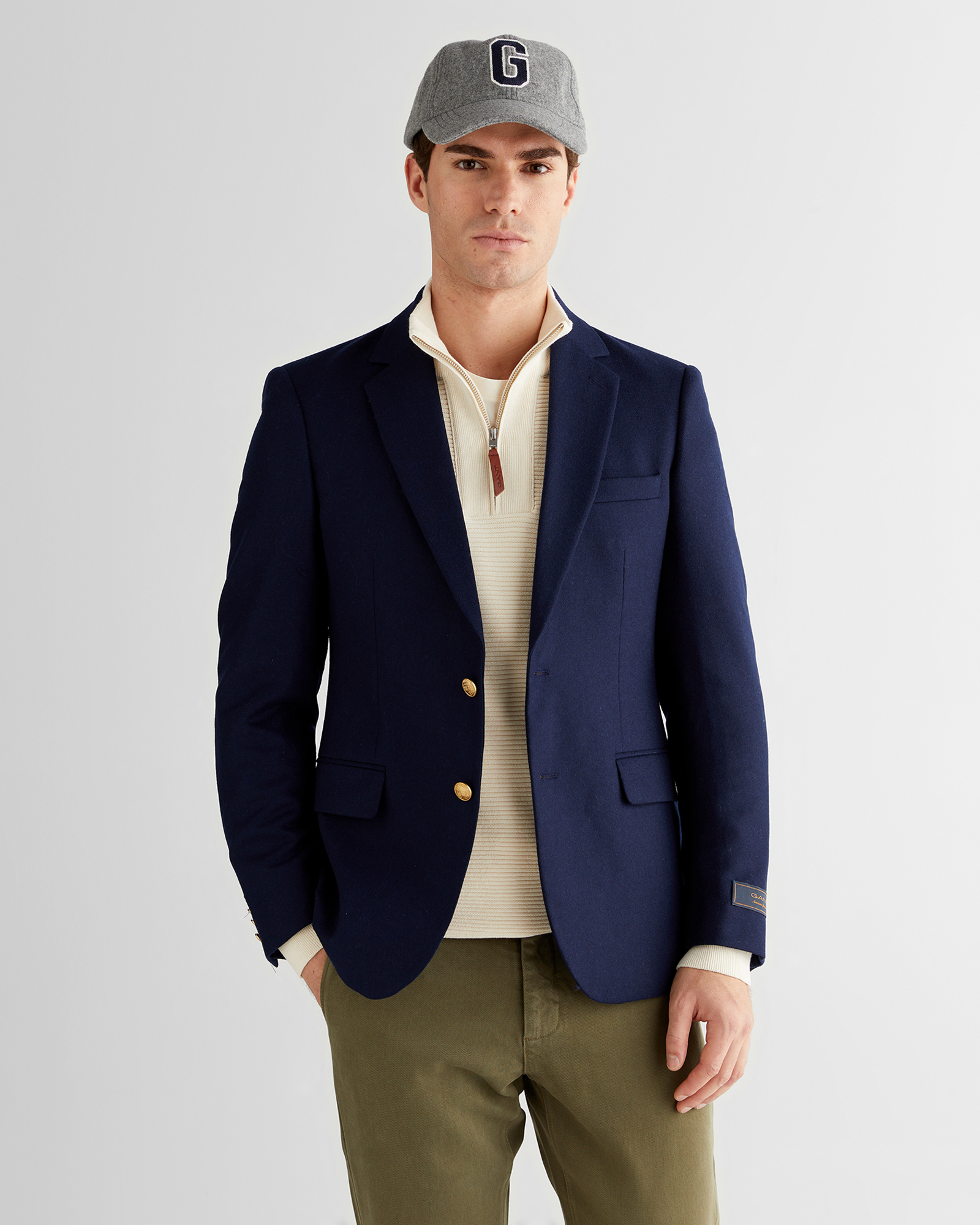  GANT Erkek Lacivert Slim Fit  Ceket