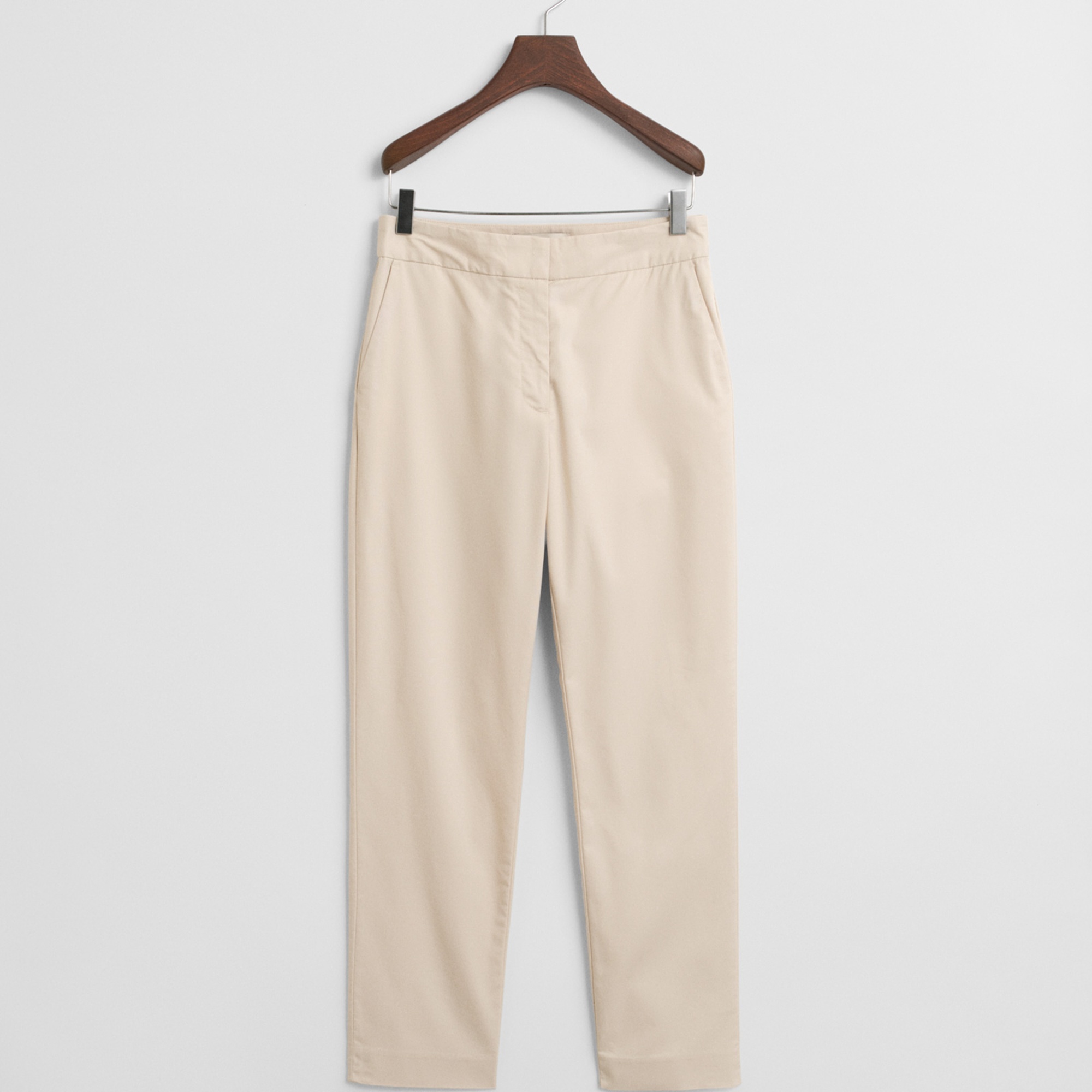 GANT Kadın Bej Slim Fit Pantolon