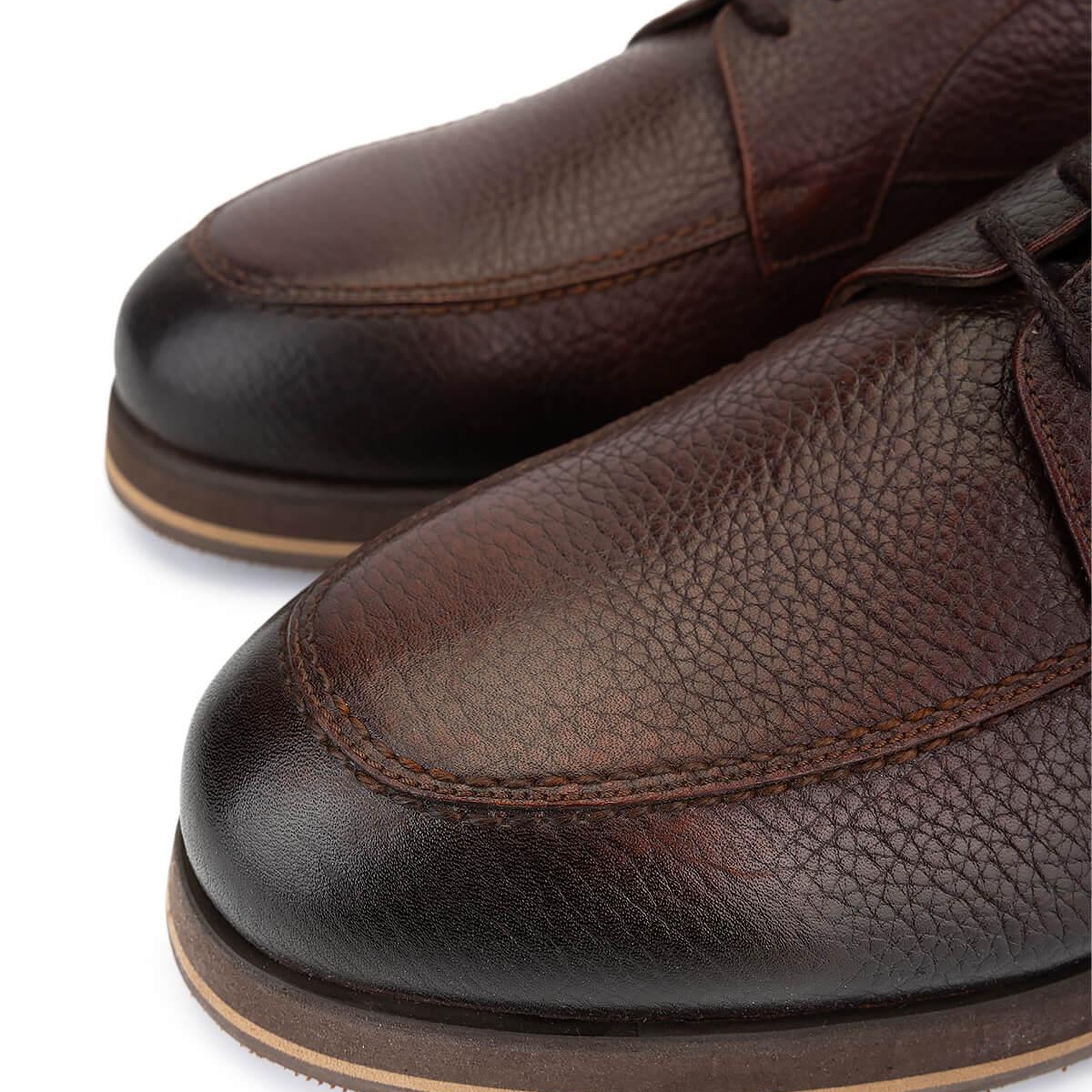 Tamer Tanca Erkek Hakiki Deri Taba Casual Ayakkabı