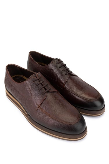  Tamer Tanca Erkek Hakiki Deri Taba Casual Ayakkabı