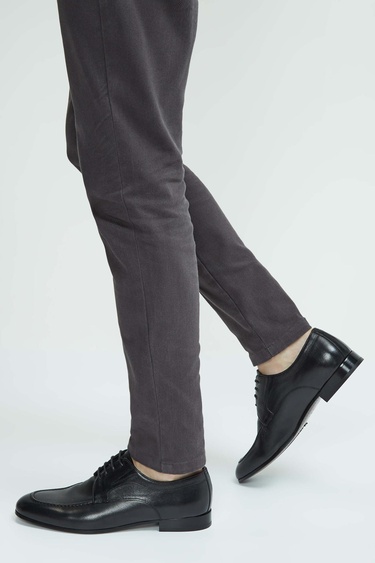  Tamer Tanca Erkek Hakiki Deri Siyah Deri Klasik Ayakkabı