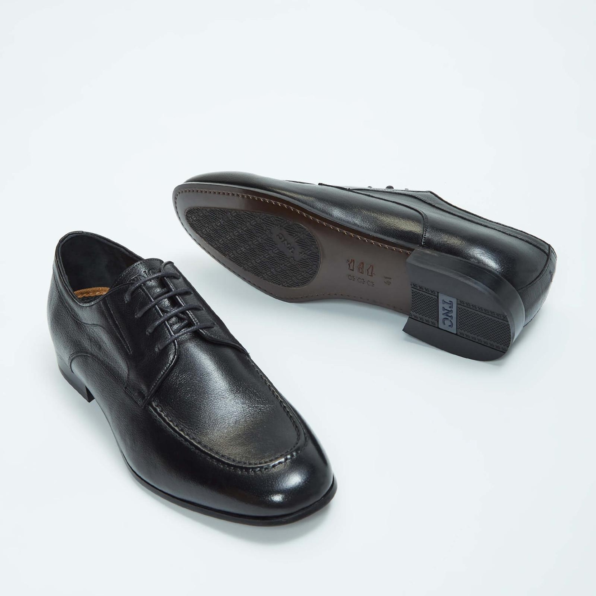 Tamer Tanca Erkek Hakiki Deri Siyah Deri Klasik Ayakkabı